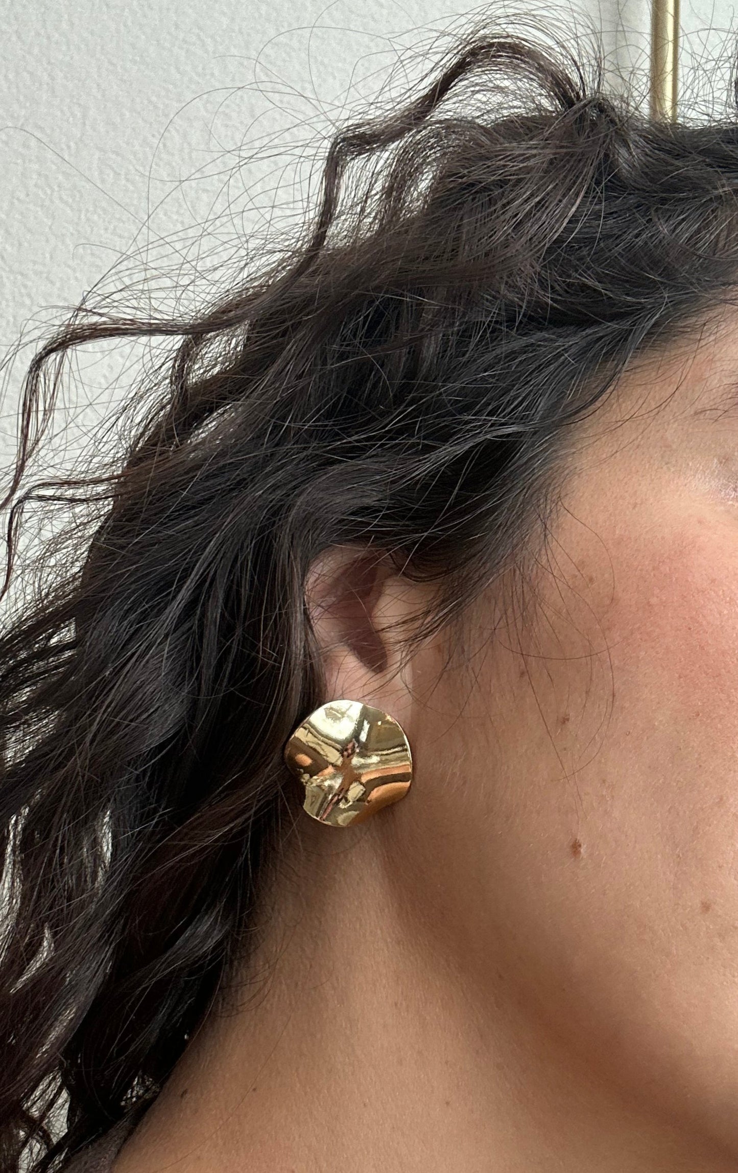 Golden Petal Studs