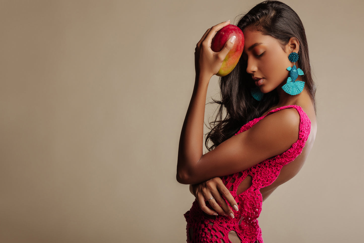 Dragon Fruit Dress - Cover Up