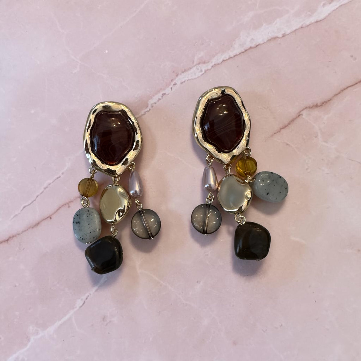 Sculptural Chandelier Earrings
