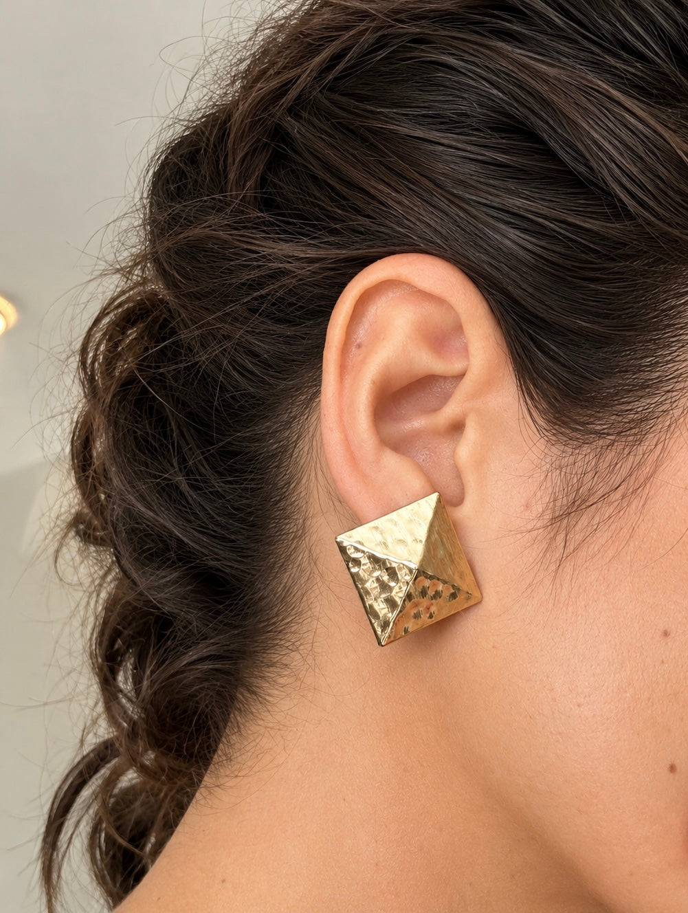 Cleo Hammered Studs