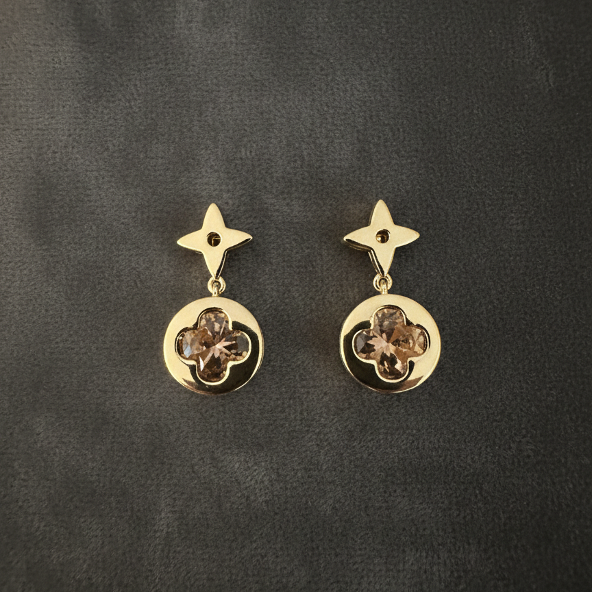 Blush Solitaire Drops