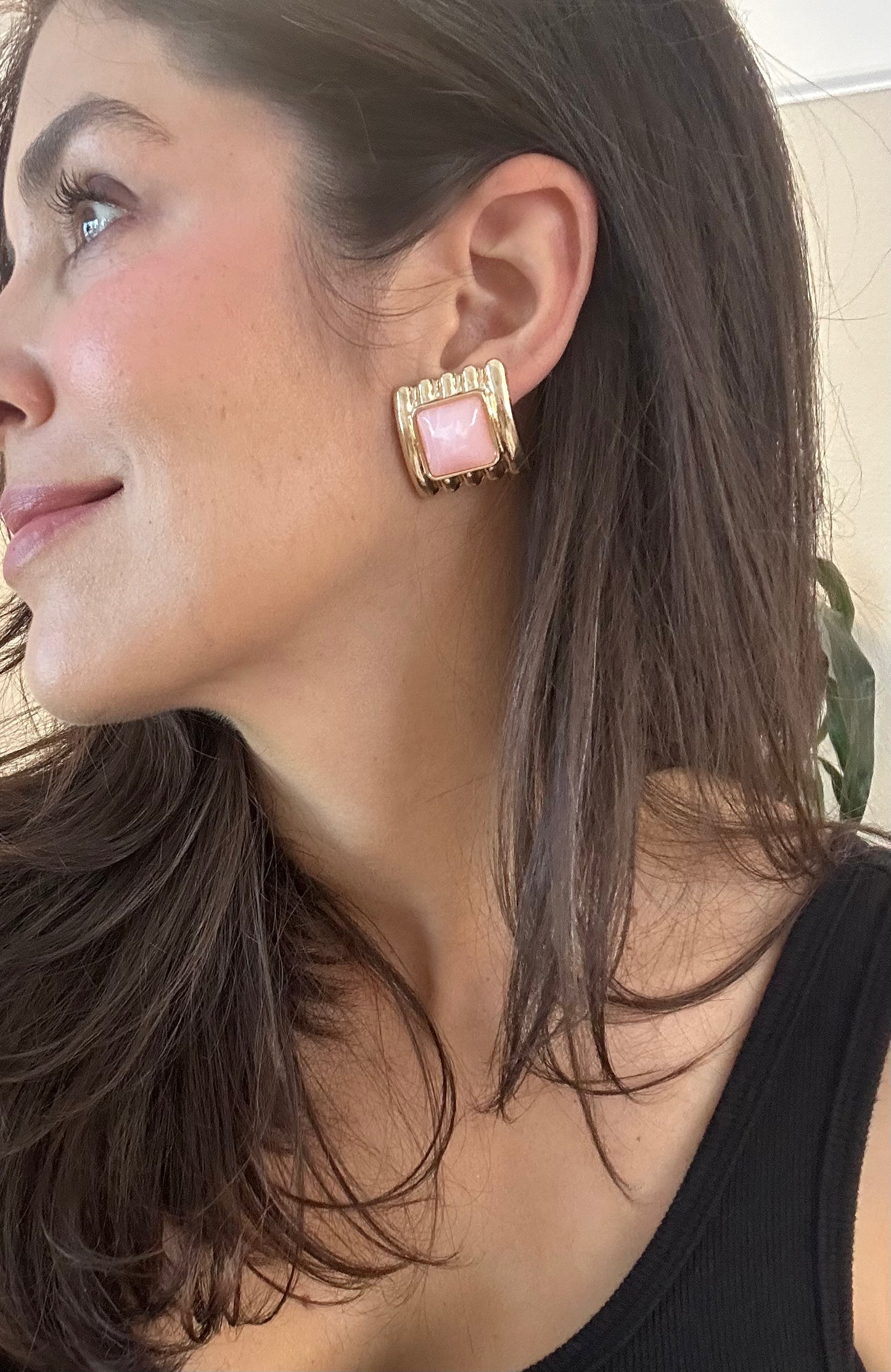 Rose Frame Studs