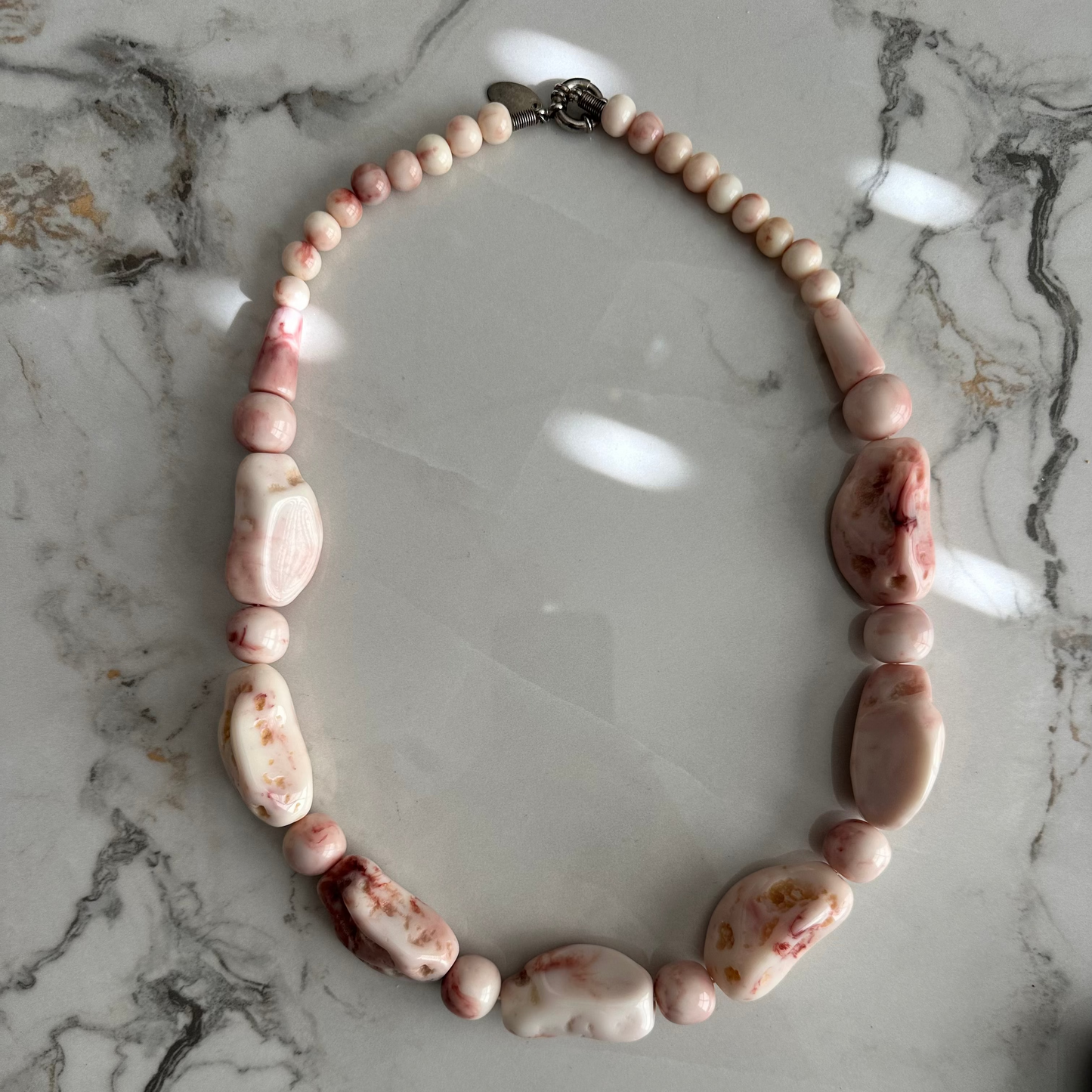 Blush Beaded Necklace