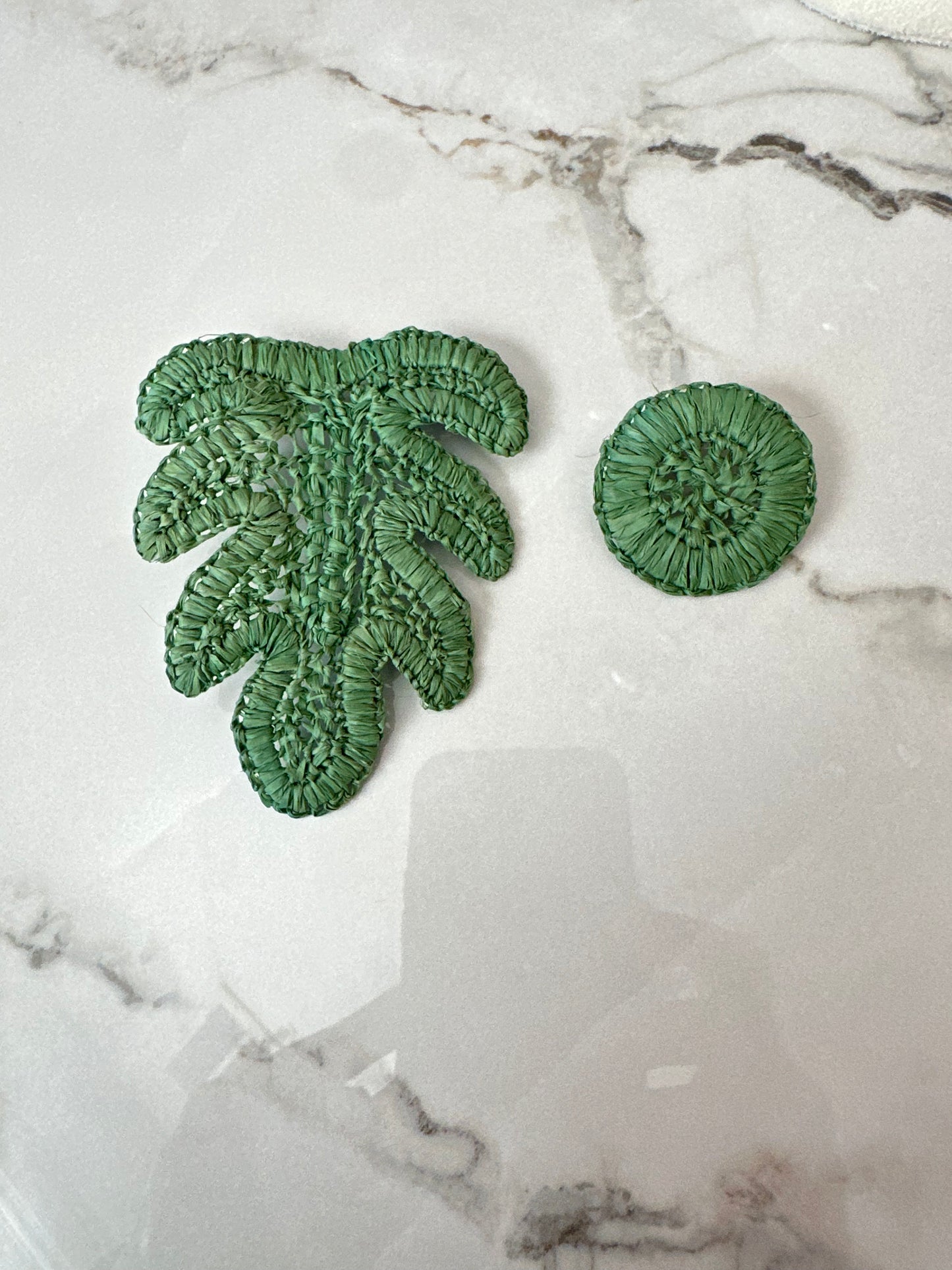 Monstera Earrings