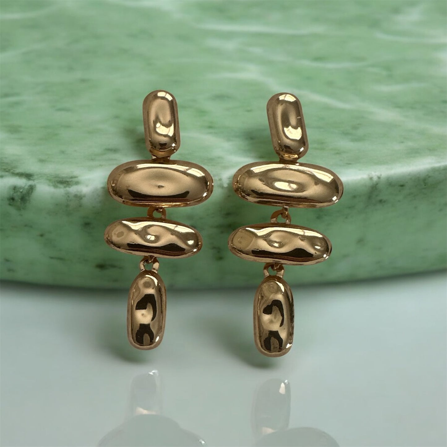Golden Flow Earrings