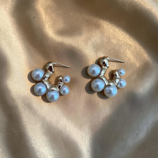 Pearl Bloom Earrings