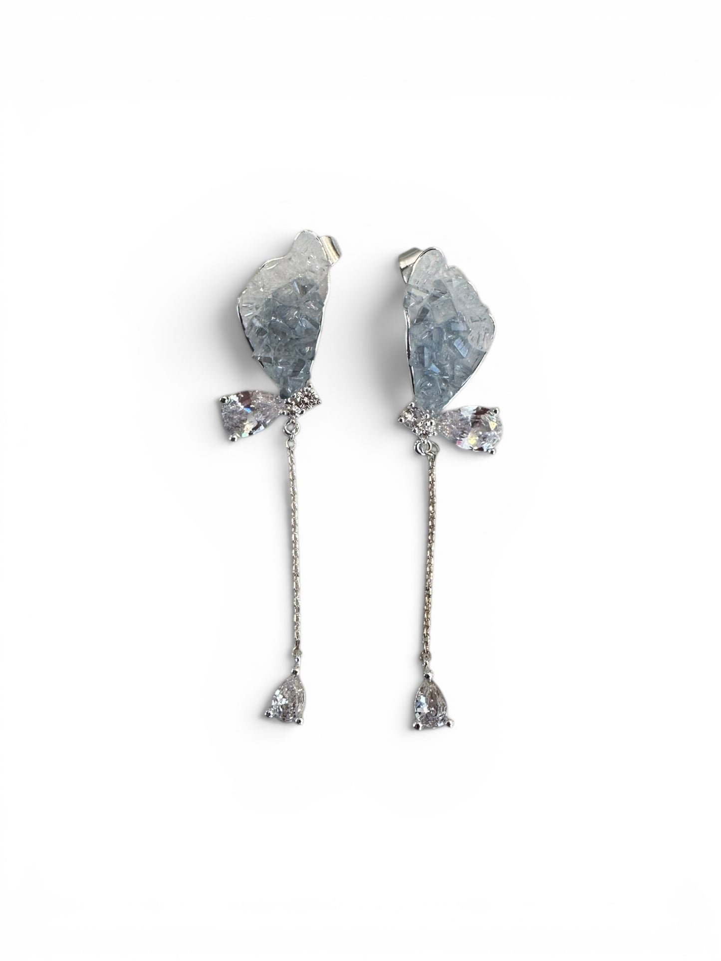 Agate Butterfly Earrings