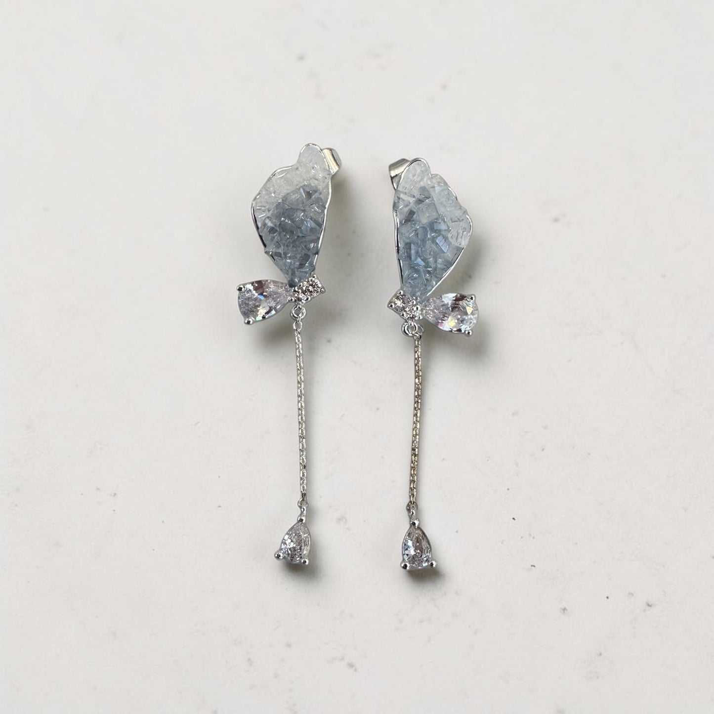 Agate Butterfly Earrings