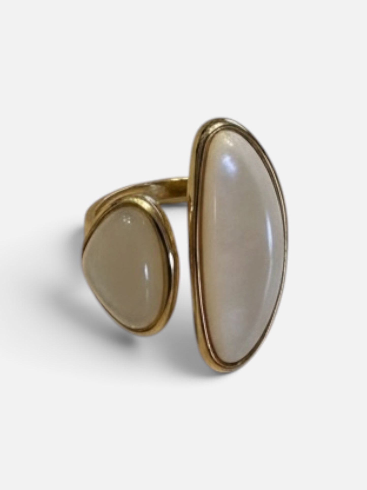 Mother of Pearl Statement Ring