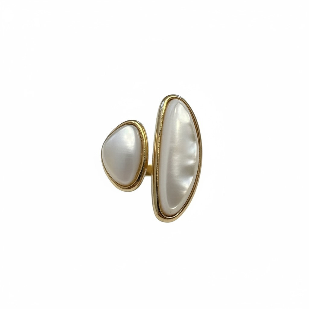 Mother of Pearl Statement Ring