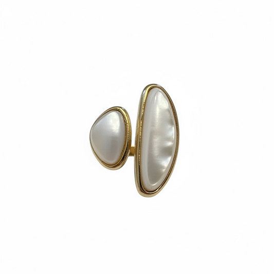 Mother of Pearl Statement Ring