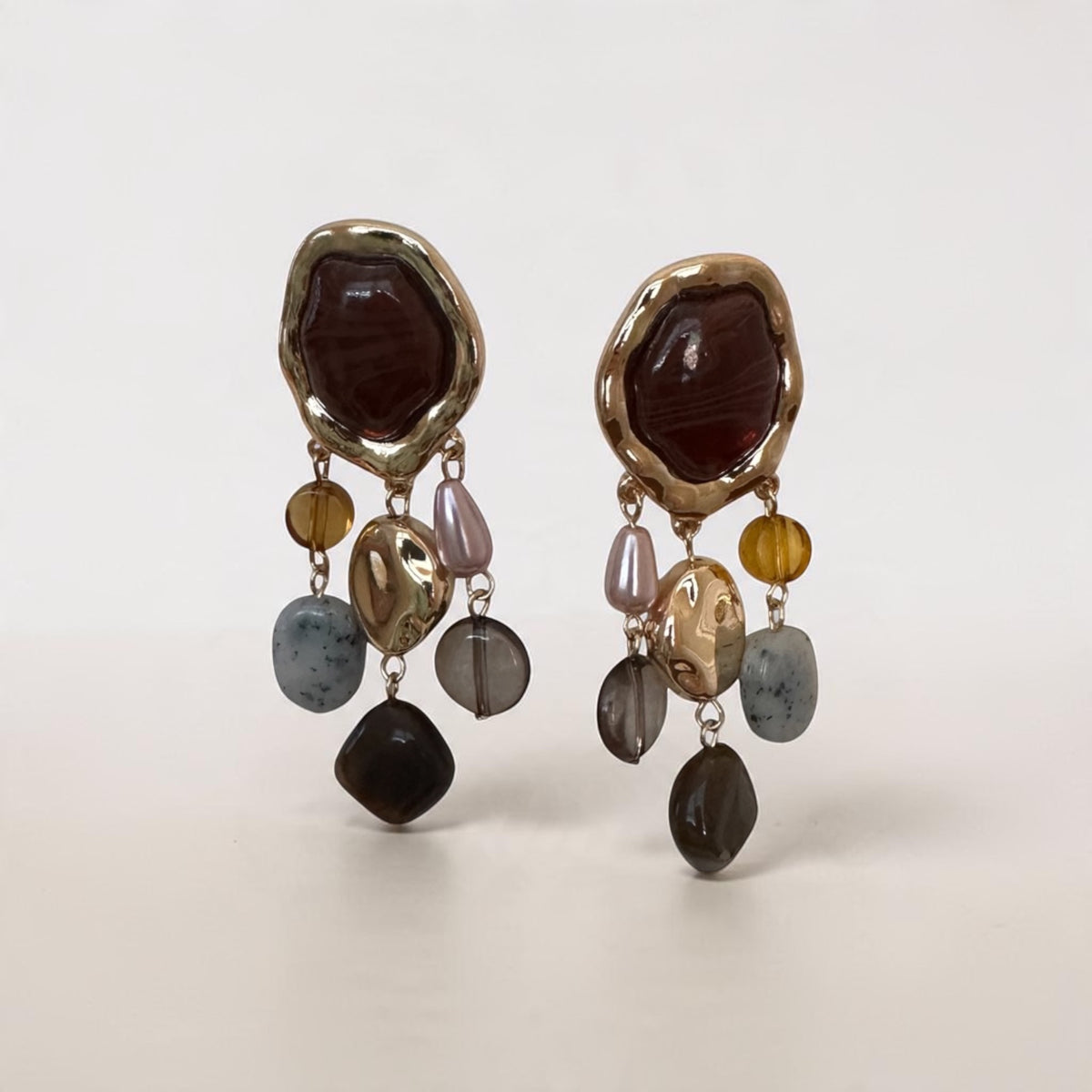 Sculptural Chandelier Earrings